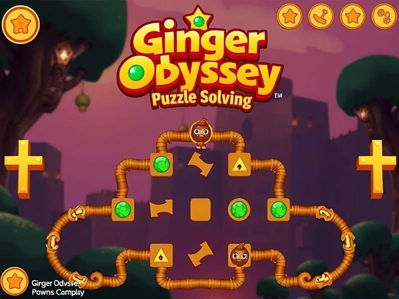 Ginger Odyssey Puzzle Solving Gameplay Ginger Odyssey Gameplay Showing Puzzle Solving